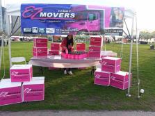 E-Z Movers' tent